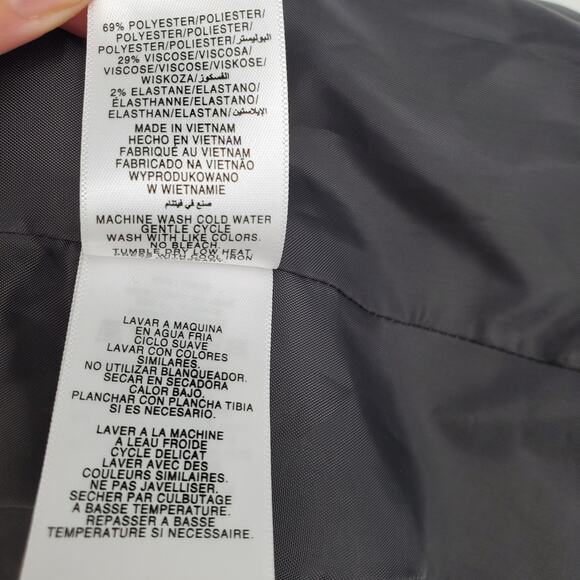 Jones New York Womens 14 Suit Blazer Charcoal Gray Washable New With Tags - Picture 6 of 9